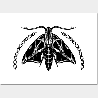 Chained Moth Posters and Art